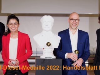 Rudolf-Diesel-Medaille for Handelsblatt Disrupt!